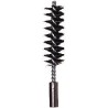 -Brosse rectangulaire en fil acier 25 x 40mm M10 lg 100mm- Piece chaudiere -
