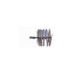 -Brosse ronde en nylon 120mm M10 longueur 100mm- Piece chaudiere -