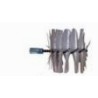 -Brosse ronde en nylon 120mm M10 longueur 100mm- Piece chaudiere -