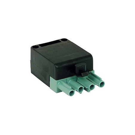 Fiche de connexion 4 pôles Mâles