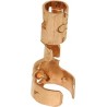 Fiche de câble droit 4 mm