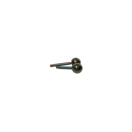 -Poignee en bakelite + tige porte- Piece chaudiere -