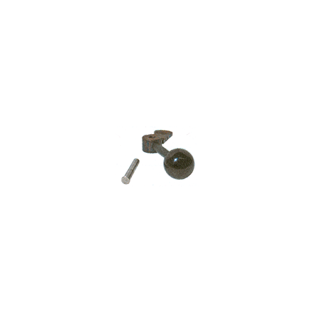 -Poignee de porte cendrier- Piece chaudiere -
