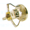 Déflecteur avec support et électrode  R1-V(-L)-BI Nox