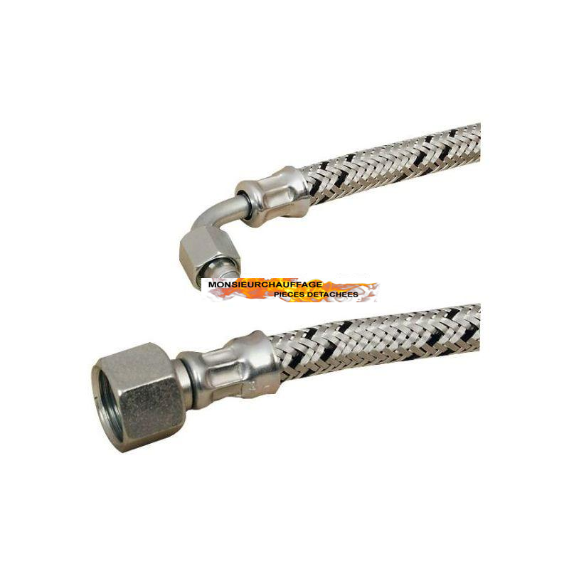 Universel tubulure 8 x 30 mm 90° coude 1000mm