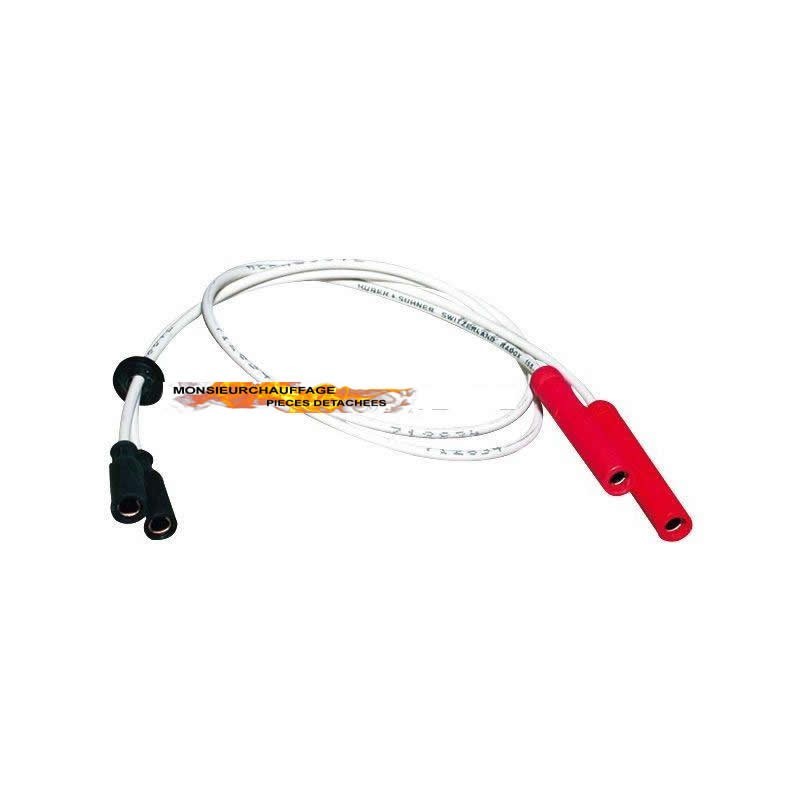 -Kit de cables allumage 500mm- Piece chaudiere -