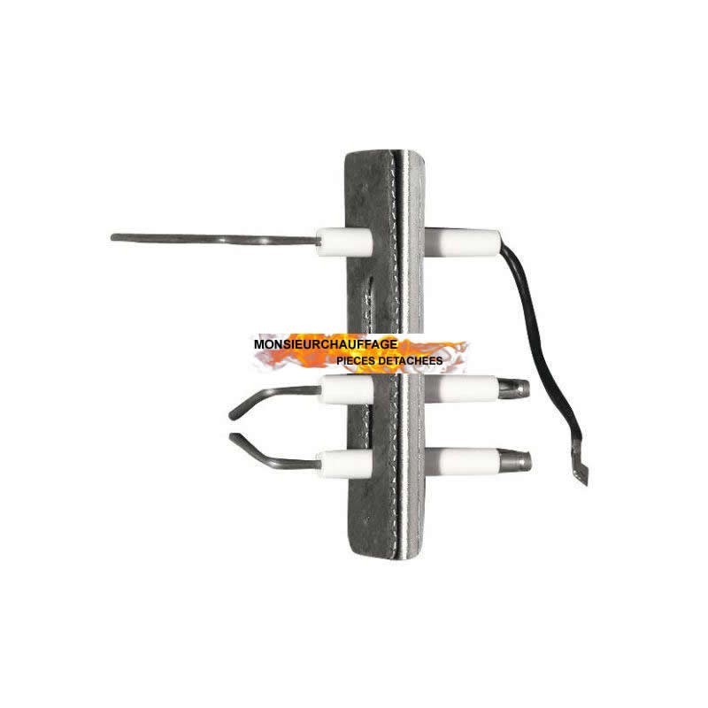 -Unite allumage et ionisation avec cables- Piece chaudiere -