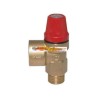 Vanne de sécurité 3 bar 1/2'' ext. x 3/4''  remplace Soupape de sécurité 3 bar FM 1/2" x FF 3/4" n° fabricant 551043