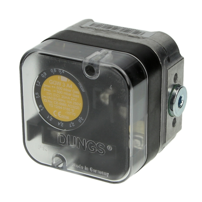Pressostat GGW 10 A4-U  Réglage 1.0-10 mbar