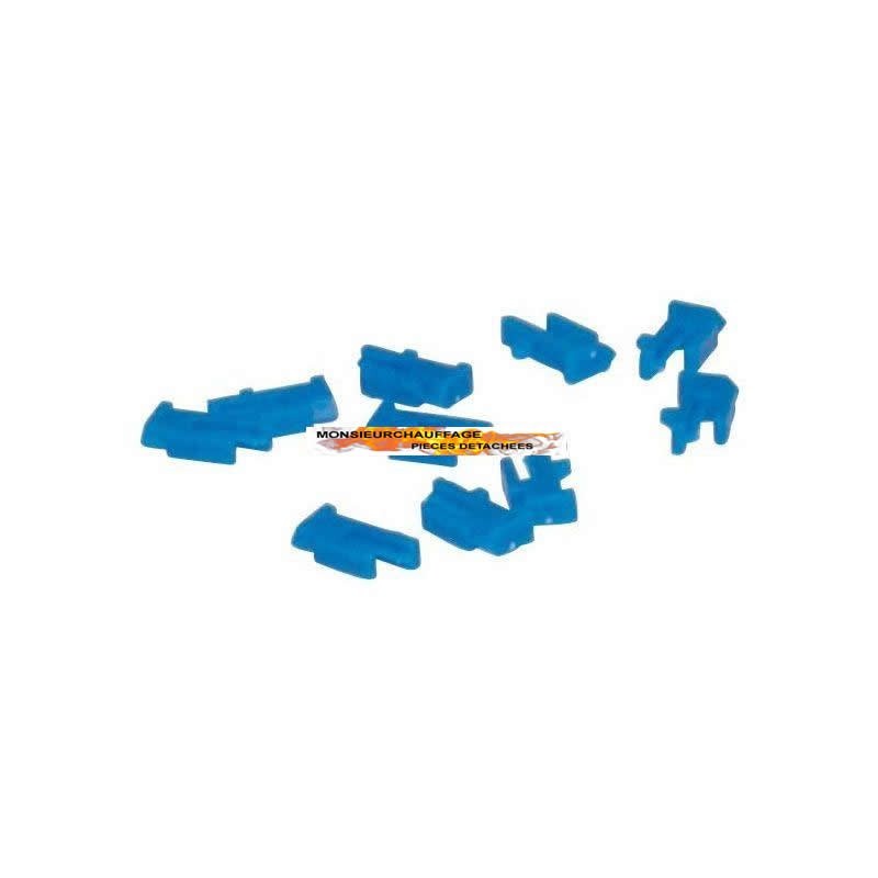 -Taquet bleu 10 pieces- Piece chaudiere -