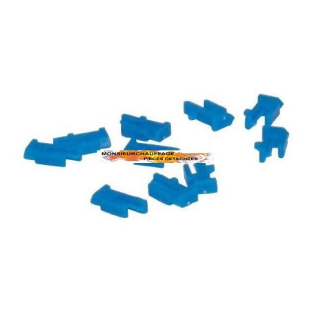 -Taquet bleu 10 pieces- Piece chaudiere -