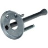 -Deflecteur avec tube de regard Piece chaudiere