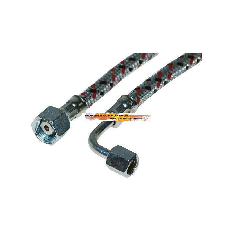 Universel  900 mm M 12 coude tuyau  R 3/8" ecrou raccord