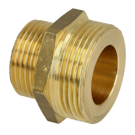 Nipple de réduction 3/4" FM x 1" FM portée élargie 