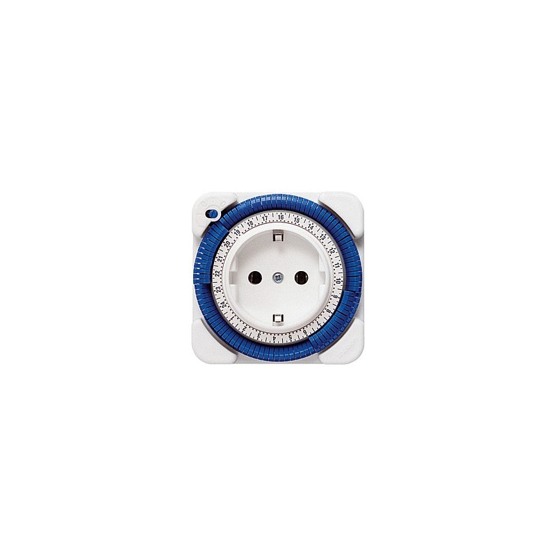 Theben Timer 27 - 7 jours horloge analogique blanche