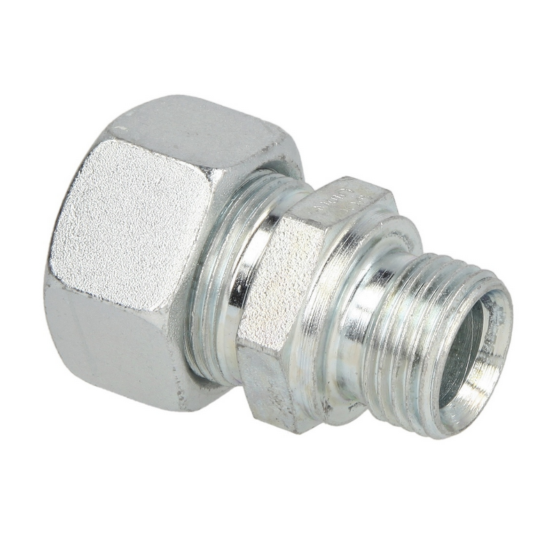 Raccord à vis GEV 3/8 x 8 mm droit à insertion, filetage cylindrique