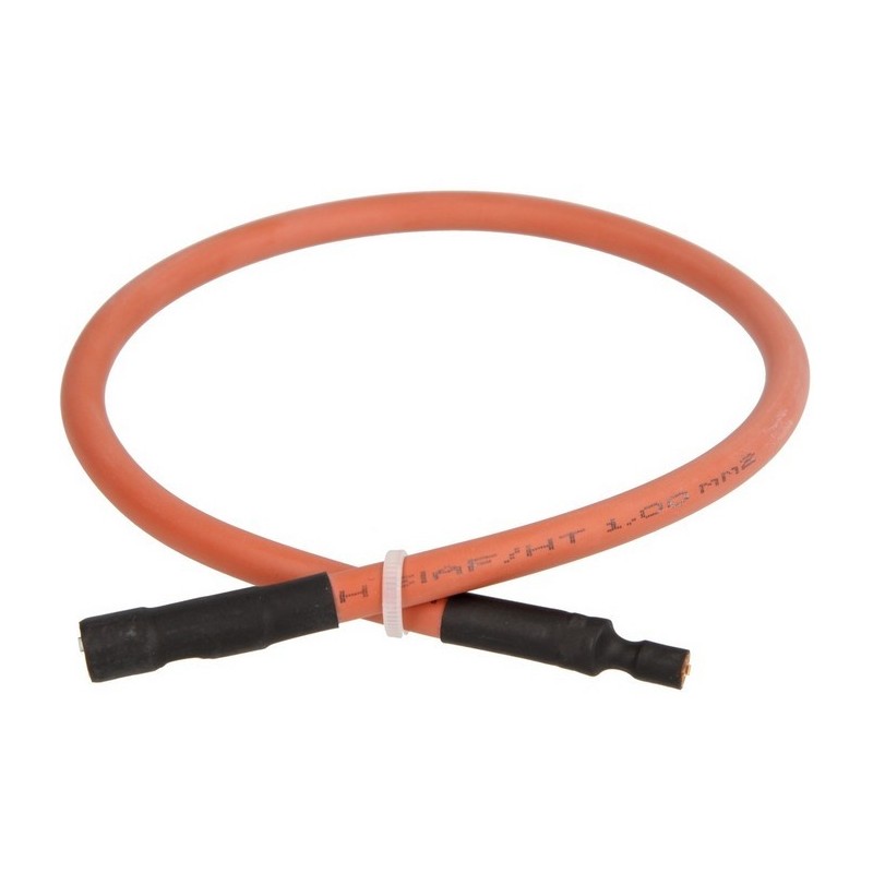 Fiche de bougie câble  7 mm  Raccord  4 mm / 6.3 mm L 450 mm