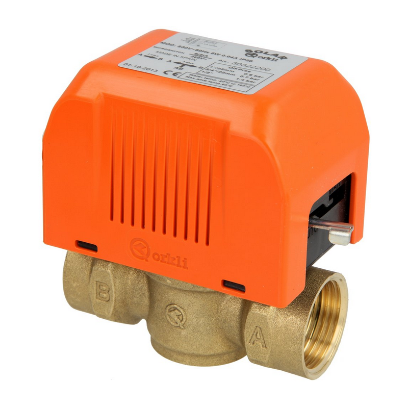 Vanne 2 voies solaire FF 1" Orkli 