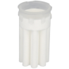 Elément filtrant en plastique fritté, SIKU, forme d'étoile, 35 µm,