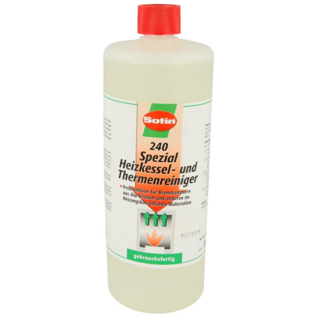 Nettoyant spécial pour chaudières et chauffe-eaux SOTIN 24