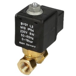-Electrovanne RAPA BV 01   1/8 - Piece chaudiere -