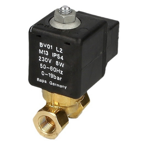 -Electrovanne RAPA BV 01   1/4- Piece chaudiere -
