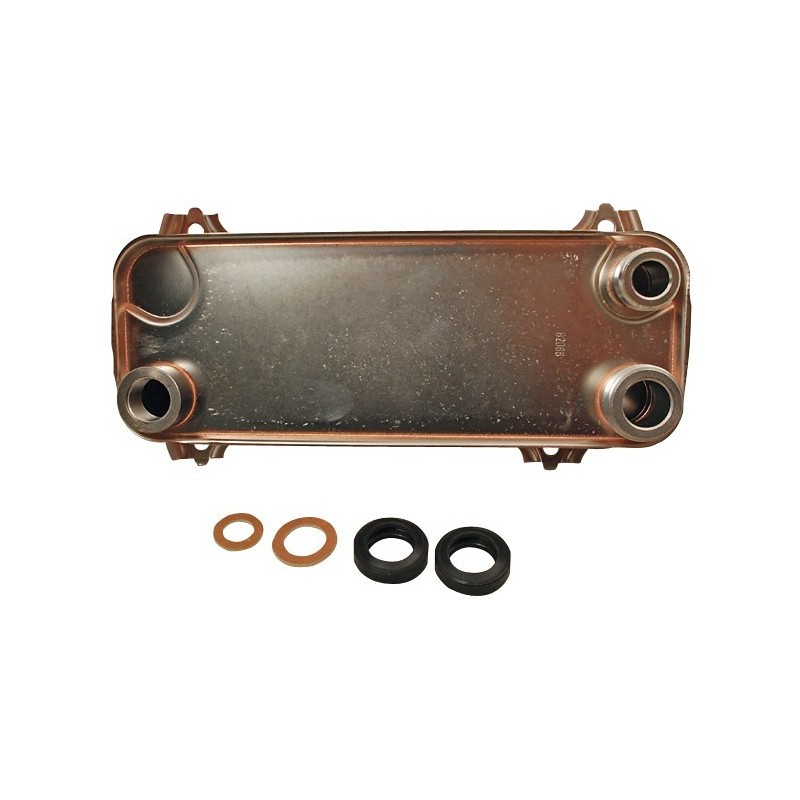 -Echangeur de gaz echappement 48 lamelles- Piece chaudiere -
