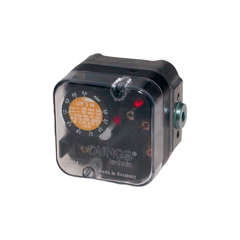 Pressostat LGW 3 A4 Y- 0.4-3.0 mbar 