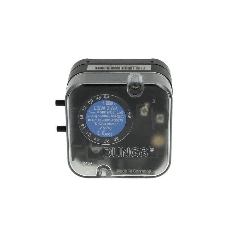 Pressostat LGW 3 A2 - 0.4-3.0 mbar