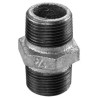 Raccord en fonte malléable nipple double 3/4" FM/FM