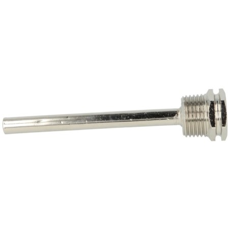 Doigt de gant, 1/2'', 100 mm, TH/TC100, chromé pour 1 sonde