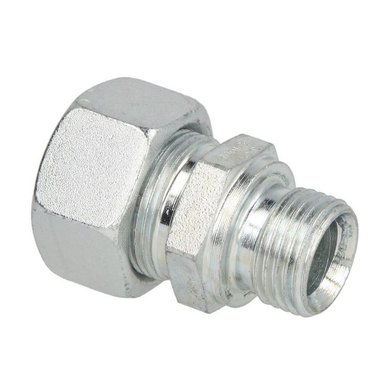 Raccord à vis GEV 3/8 x 6 mm droit à insertion, filetage cylindrique