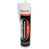 Colle réfractaire/tresse d'étanchéité Fermit, HT1100, cartouche 310 ml, beige