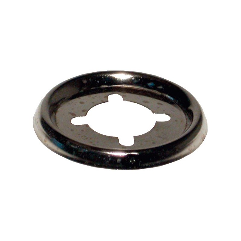 Rosace chromée Ø 42 mm pour thermostat réglable