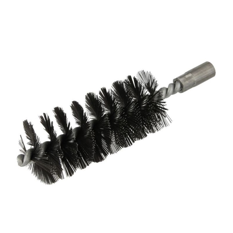 Brosse ronde en fil acier 44mm M10 Longueur 100mm
