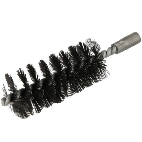 Brosse ronde en fil acier 44mm M10 Longueur 100mm