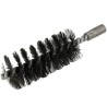 Brosse ronde en fil acier 44mm M10 Longueur 100mm