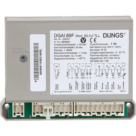 Relais gaz, convient pour Viessmann: divers types de Vitogas 100 GS1/A 72-144 KW