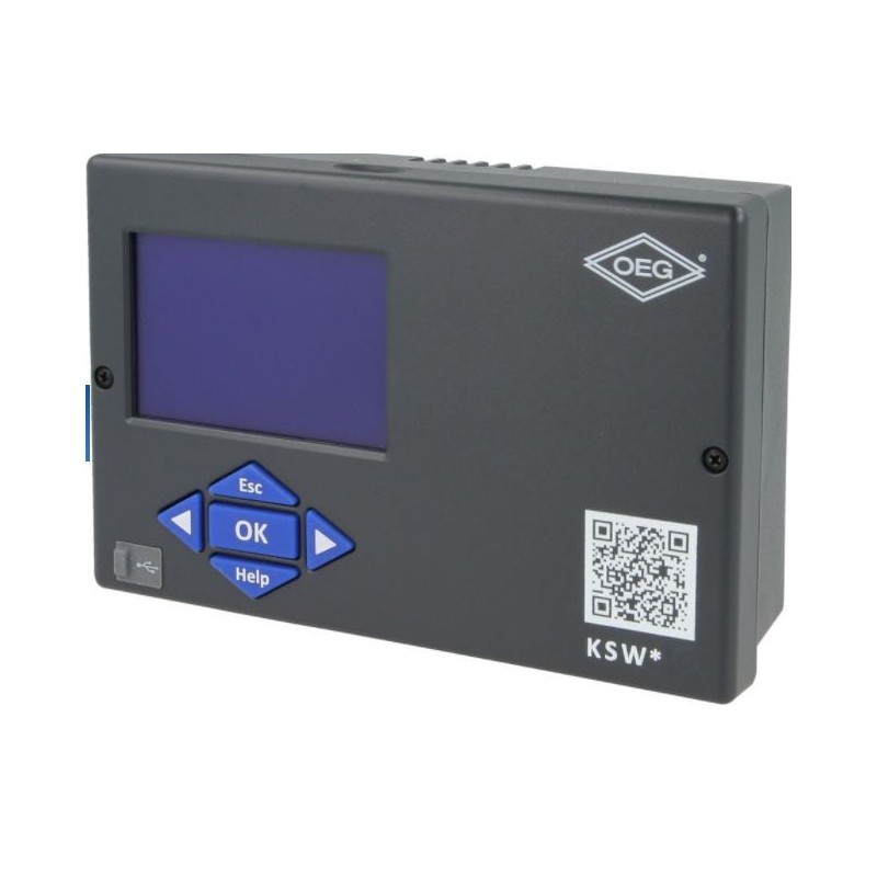 OEG régulation différentielle KSW avec 4 sondes TF/Pt
