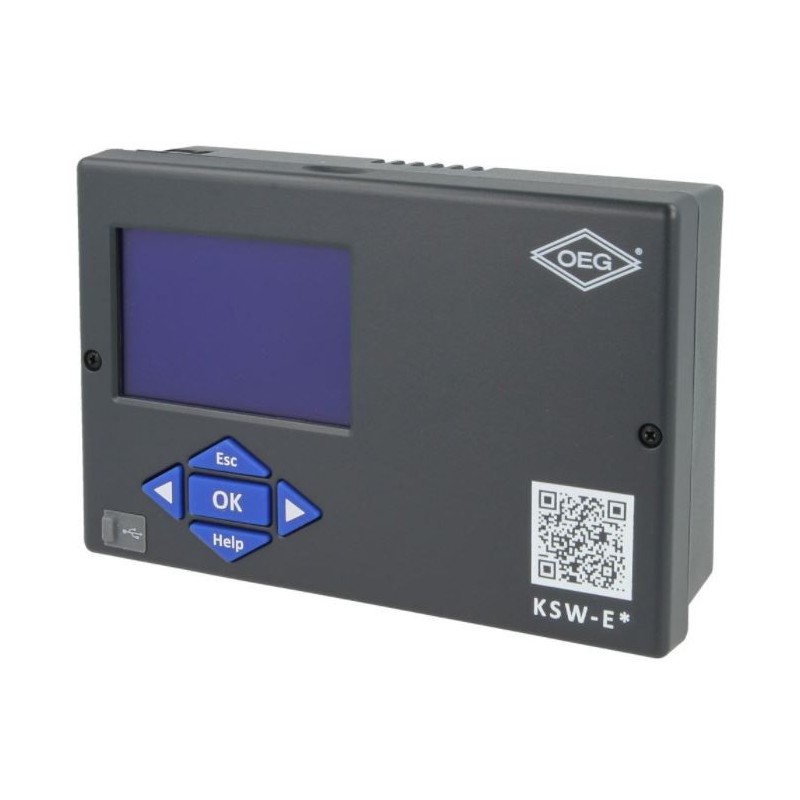 Régulation différentielle OEG KSW-E avec 2 sondes TF/Pt