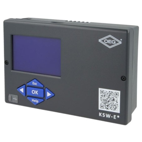 Régulation différentielle OEG KSW-E avec 2 sondes TF/Pt