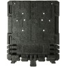 Boite pour régulation avec cache Support pour régulation KSW