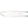 Bloc électrode céramique L  150 mm bruleur O-501 M