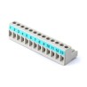 Borne de raccordement BL13 bleue pour régulation EBV