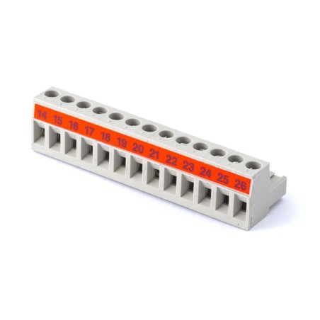 Borne de raccordement BL13 rouge, pour régulation EBV