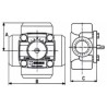 Vanne 4 voies WIPEX - FF C32  1 1/4 -33X42