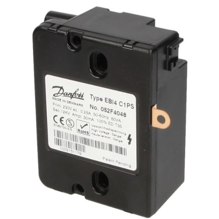 Danfoss Transfo EBI4 C1P, 1 pôle  052F4048