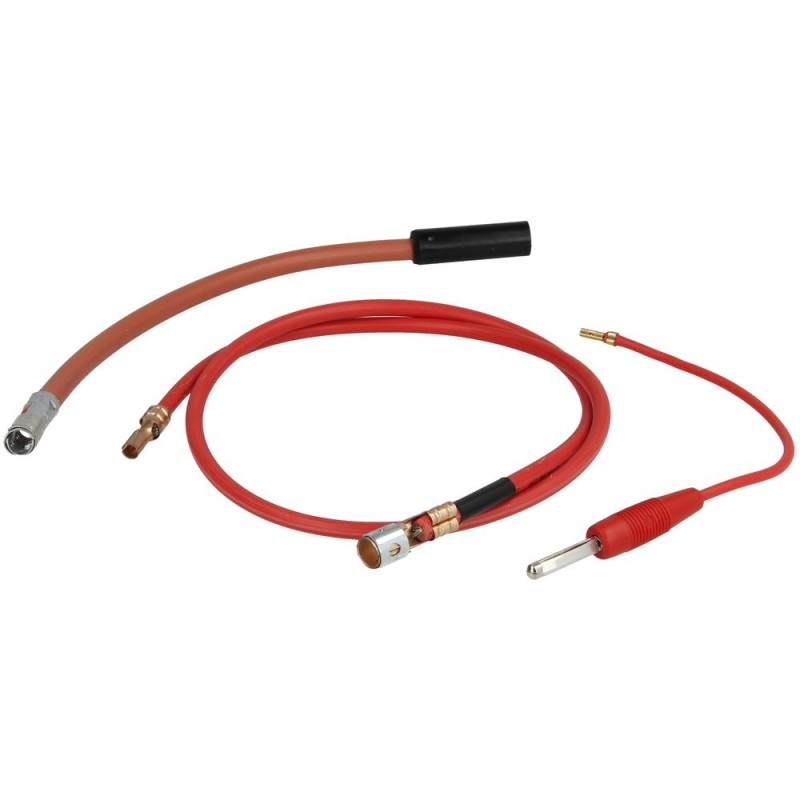 Câble d'allumage avec fiche noir RG 20(-L)-LN