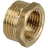 Réduction FF/FM 1/2" x 3/4" avec hexagonal laiton nu