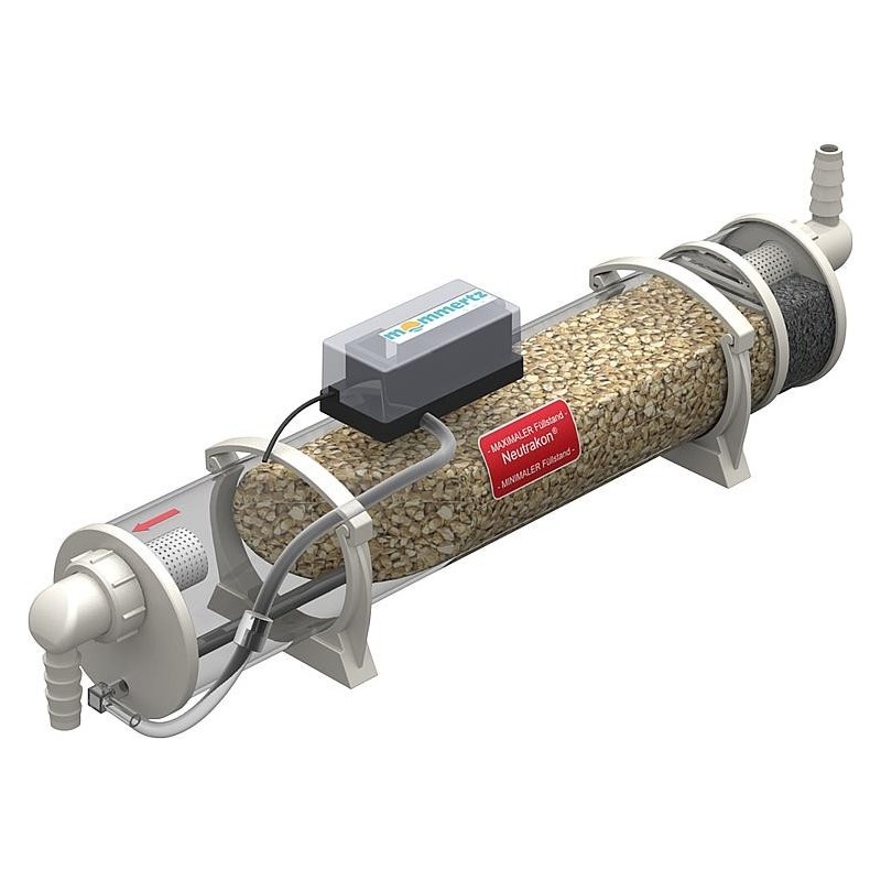 Neutralisateur pour condensat acide d´une chaudière à condensation fioul jusqu´à 50 kW